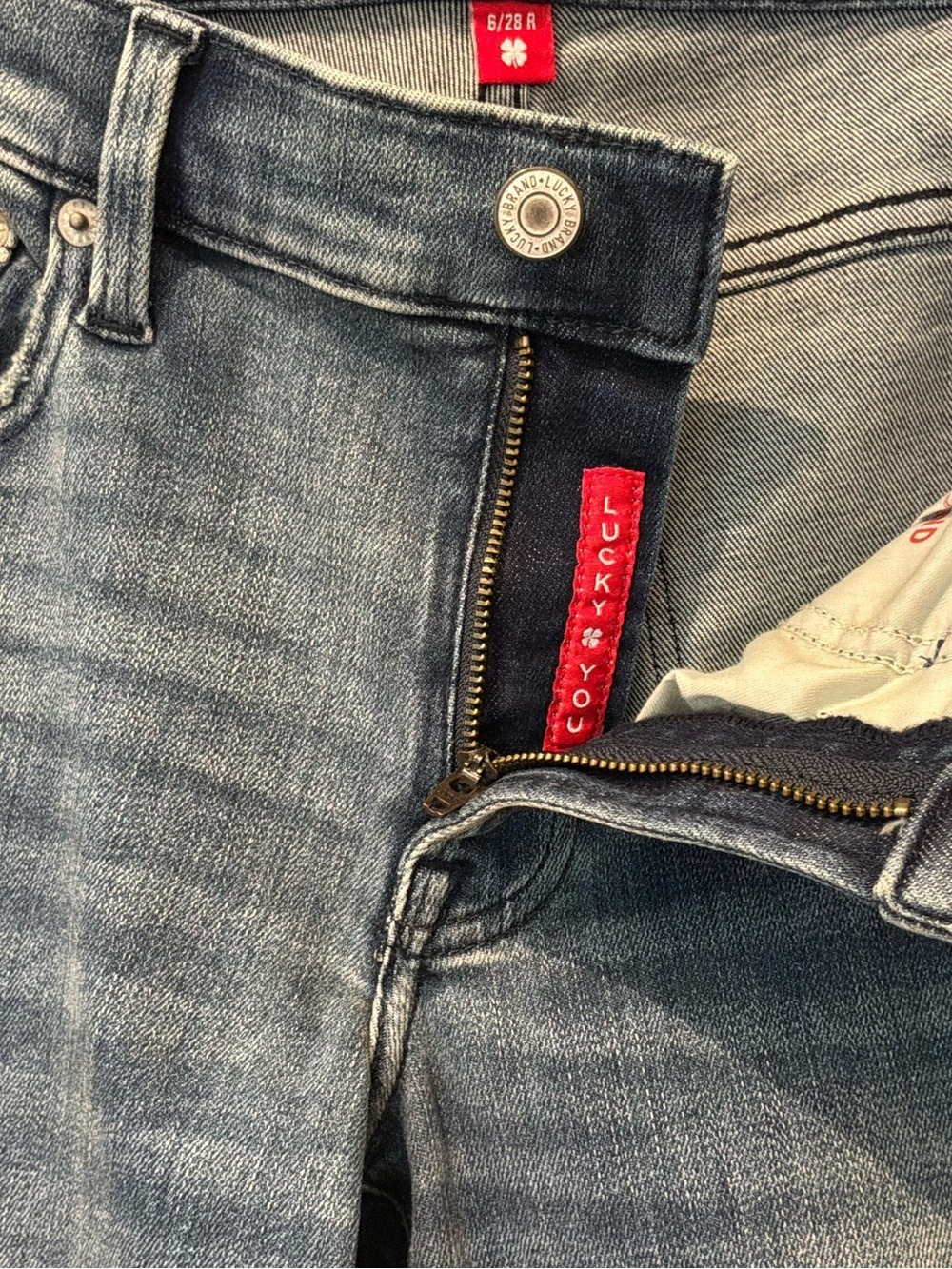 Lucky Brand Sweet Mid rise Flare NWT - Picture 6 of 7